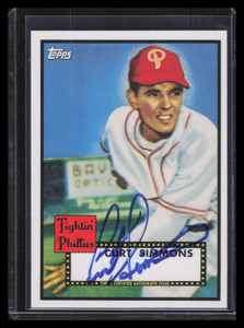2011 Topps Lineage Autographs CSI Curt Simmons Auto 1952