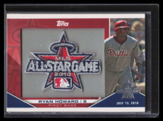 2010 Topps FanFest Commemorative Patches asp2 Ryan Howard All-Star Game Patch