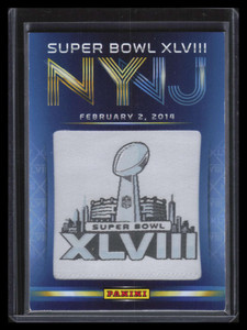 2014 Panini Father's Day Super Bowl Patch Super Bowl XLVIII Patch