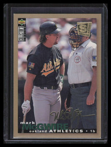 1995 Collector's Choice SE Gold Signature 45 Mark McGwire
