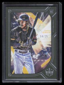 2022 Diamond Kings Green Frame 90 Oneil Cruz Rookie 14/25
