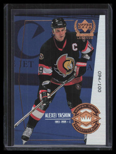 1999-00 Upper Deck Century Legends Century Collection 68 Alexei Yashin 94/100