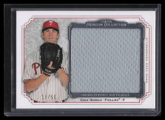 2012 Topps Museum Momentous Material Relics CH Cole Hamels Jumbo Jersey 15/50
