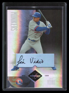 2004 Leaf Limited Moniker Silver 74 Jose Vidro Auto 3/5