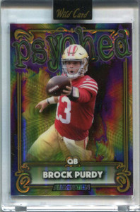 2023 Wild Card Alumination Psyched APBP Brock Purdy 73/99