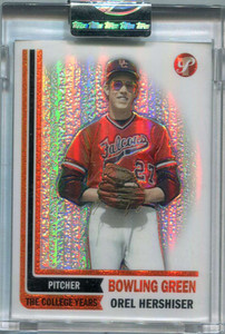 2005 Topps Pristine Legends Refractor 106 Orel Hershiser U Uncommon 164/199