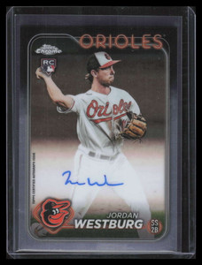 2024 Topps Chrome Rookie Autographs RAJWE Jordan Westburg Rookie Auto
