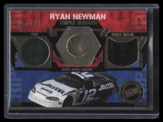 2005 Press Pass Triple Burner Ryan Newman Triple Tire Sheet Metal Lugnut 10/100