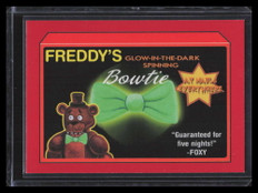 2017 Topps Wacky Packages 50th Anniversary Red 2 Freddy's Spinning Bowtie 9/10