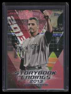 2018 Topps Update Storybook Endings Red se10 Andy Pettitte 10/10