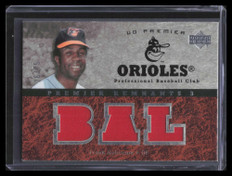2007 Upper Deck Premier Remnants Triple FR Frank Robinson Triple Jersey 26/75