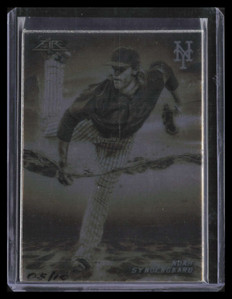 2015 Topps Fire Metal Gold 29 Noah Syndergaard Rookie 5/10
