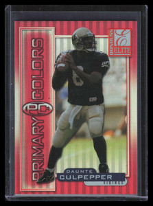 1999 Donruss Elite Primary Colors Red 12 Daunte Culpepper Rookie 11/25