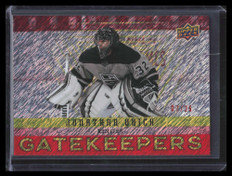 2020-21 Upper Deck Overtime Gatekeepers Red Rainbow gk18 Jonathan Quick 7/25