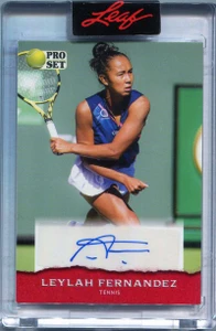 2022 Leaf Pro Set psalf1 Leylah Fernandez Auto ID: 165792