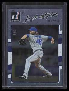 2017 Donruss Press Proof 124 Jacob deGrom 5/5 ID: 168084