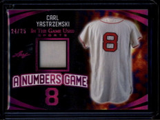 2024 In the Game Sports A Numbers Game Pink ang04 Carl Yastrzemski Jersey 24/35
