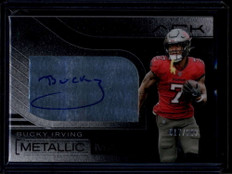 2025 Panini Black Metallic Marks 3 Bucky Irving Auto 17/299