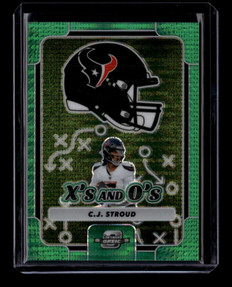 2024 Panini Contenders Optic Xs and Os Green Pulsar 23 C. J. Stroud 27/30