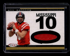 2004 SAGE Jersey Update 11 Eli Manning Rookie Jersey