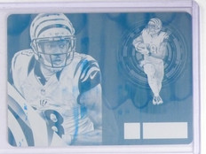 2016 Panini Playbook Printing Plate Cyan A. J. Green #D1/1 #51