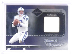 2003 Leaf Limited Threads Peyton Manning jersey #D003/100 #LT-78