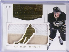2011-12 Dominion Mammoth Prime Joe Vitale Jersey Patch #D19/25 #39