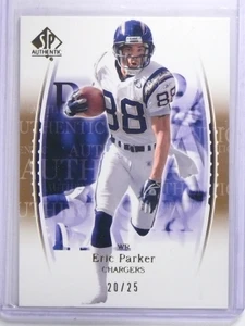 2003 SP Authentic Eric Parker Gold Parallel #D20/25 #95