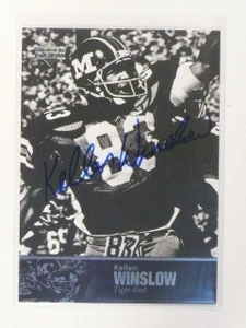 2011 Upper Deck College Legends Kellen Winslow autograph auto #29