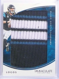 2016 Immaculate Collection Logos Blake Bortles jumbo 3clr patch #D11/11