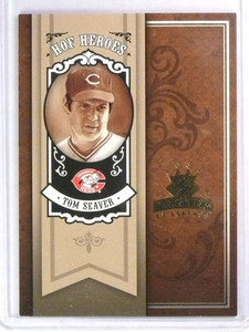 2005 Donruss Diamond Kings HOF Heroes Non Canvas Tom Seaver #HH39 Reds