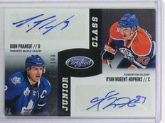 2012-13 Certified Junior Class Dion Phaneuf Ryan Nugent-Hopkins Autograph