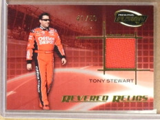 2009 Press Pass Fusion Tony Stewar Revered Relics Race-Used Firesuit #D/50
