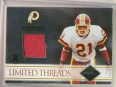 2004 Leaf Limited Deion Sanders Threads Jersey #D06/75 #LT27