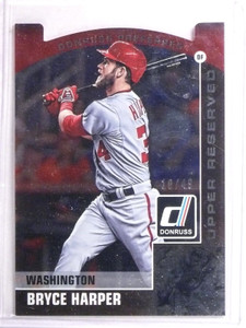 2015 Donruss Preferred Cut to the Chase Red Bryce Harper #D10/49 #23