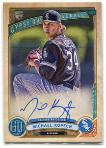 2019 Topps Gypsy Queen Autographs GQAMK Michael Kopech Rookie Auto