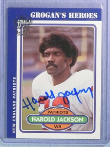 2004 Topps All-Time Fan Favorites Harold Jackson Autograph Auto #HJ