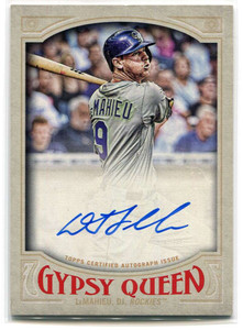 2016 Topps Gypsy Queen Autographs GQADL DJ LeMahieu Auto