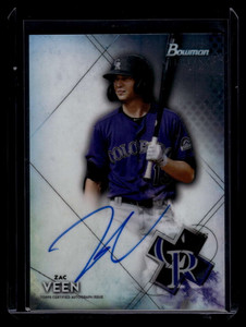 2021 Bowman Sterling Prospect Autographs BSPZV Zac Veen Rookie Auto