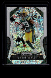 2019 Panini Prizm Prizms White Sparkle Refractor 120 Aaron Jones