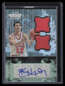 2007-08 Topps Echelon Autographs Relics RKH Kirk Hinrich Dual Jersey Auto 81/199
