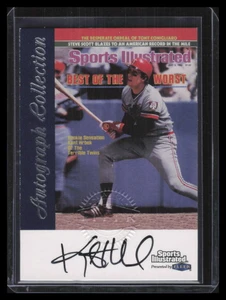 1999 Sports Illustrated Greats of the Game Autographs 33 Kent Hrbek Auto