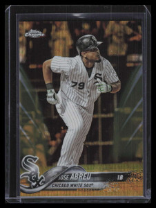 2018 Topps Chrome Gold Wave Refractor 169 Jose Abreu 25/50