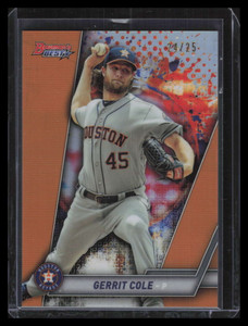 2019 Bowman's Best Orange Refractor 16 Gerrit Cole 24/25