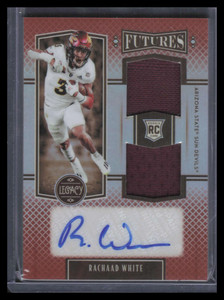 2022 Panini Legacy Futures Autographs 32 Rachaad White Rookie Jersey Auto 22/100