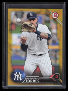 2016 Bowman Draft Gold bd160 Gleyber Torres Rookie 15/50