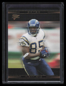 2007 Topps Performance Gold 91 Antonio Gates 1/10