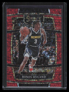 2021-22 Select Prizms Red Disco Refractor 79 Bones Hyland Rookie 13/49