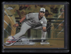 2018 Topps Chrome Update Gold Refractor hmt60 Jose Abreu 34/50