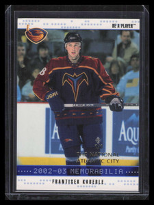 2002-03 BAP Memorabilia The National Atlantic City 59 Frantisek Kaberle 1/1